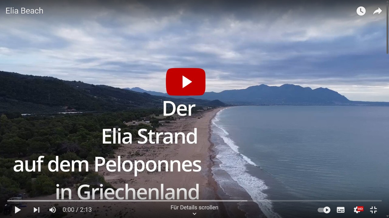 Der Elea Strand auf dem&nbsp;Peloponnes