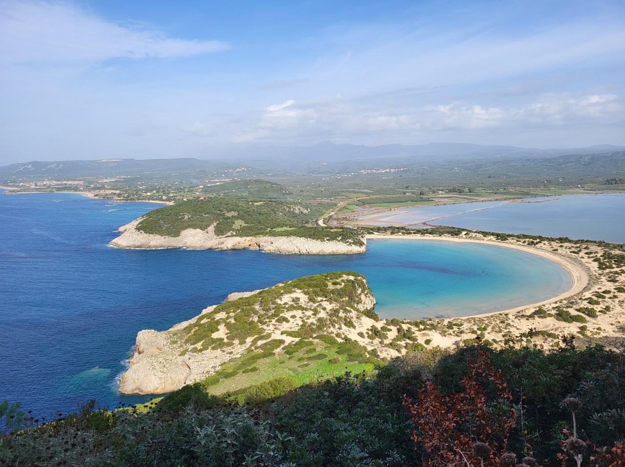 Die Ochsenbauchbucht und Gialova Lagune mit der Navarinobucht 08.-&nbsp;09.12.22