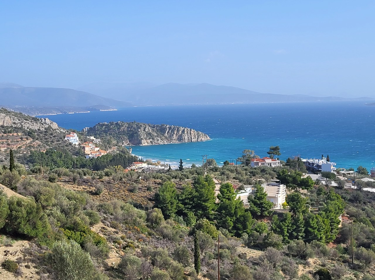 Das Haus, die Delle in unserem WOMO und die Ferienwohnung in&nbsp;Tolo