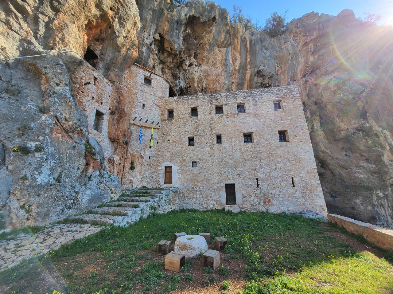 Das Kloster, der Virus, die Bäckerei und die Badewanne…Ein Nachtrag zum Daumen der&nbsp;Peloponnes