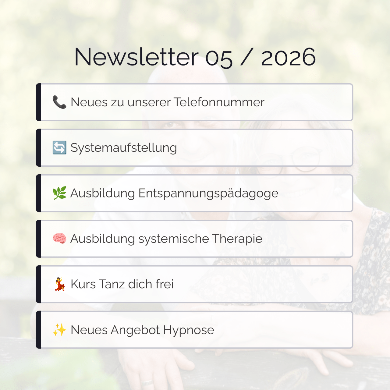 Newsletter 05 –&nbsp;2026