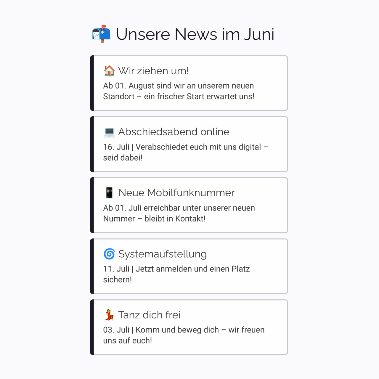 Newsletter Juni 2026